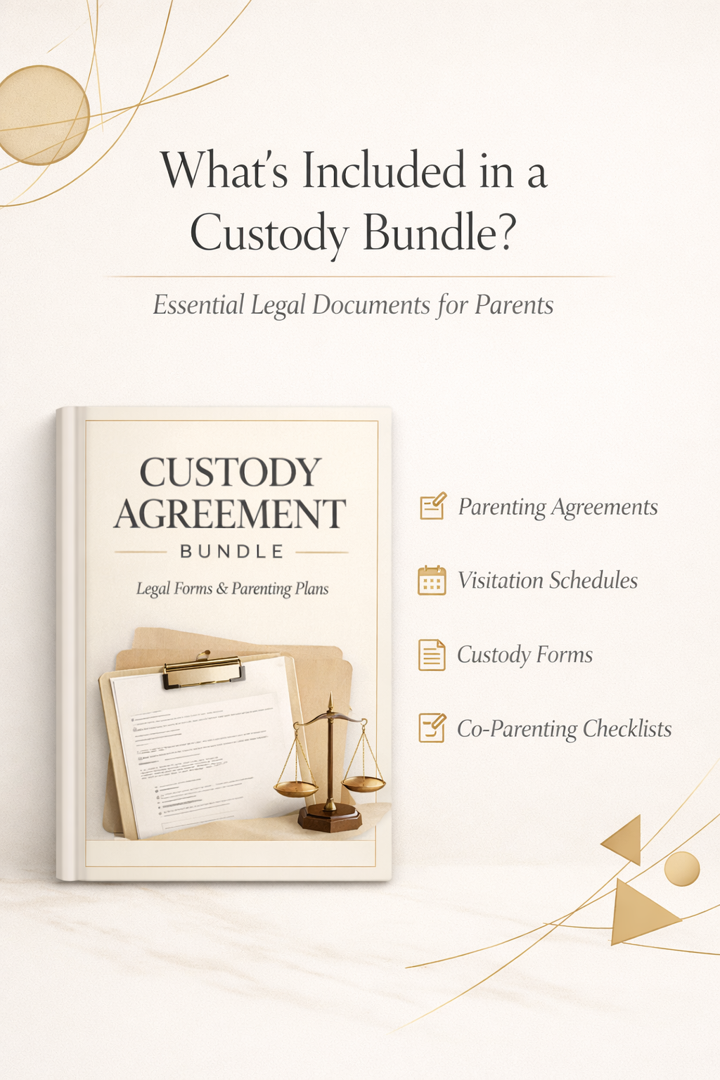 Custody Agreement Bundle – Legal Template Pack