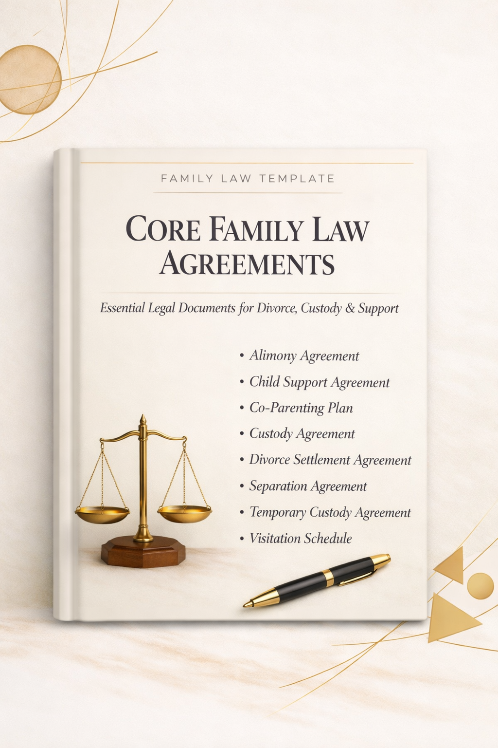 Core Family Law Agreements – Legal Template Bundle