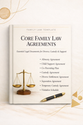 Core Family Law Agreements – Legal Template Bundle