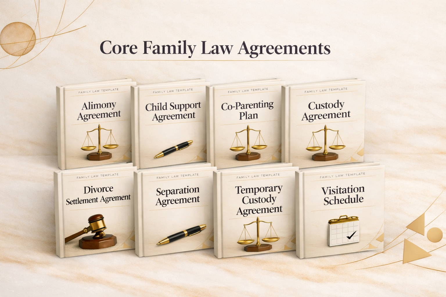 Core Family Law Agreements – Legal Template Bundle