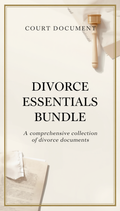 Divorce Essentials Bundle with Guide