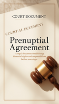 Prenuptial Agreement with Guide