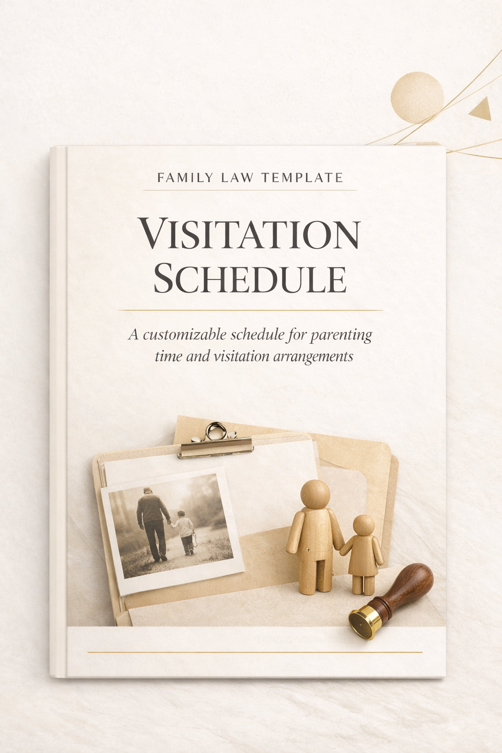 Visitation Schedule Template – Child Visitation Plan Form | Editable Word & PDF